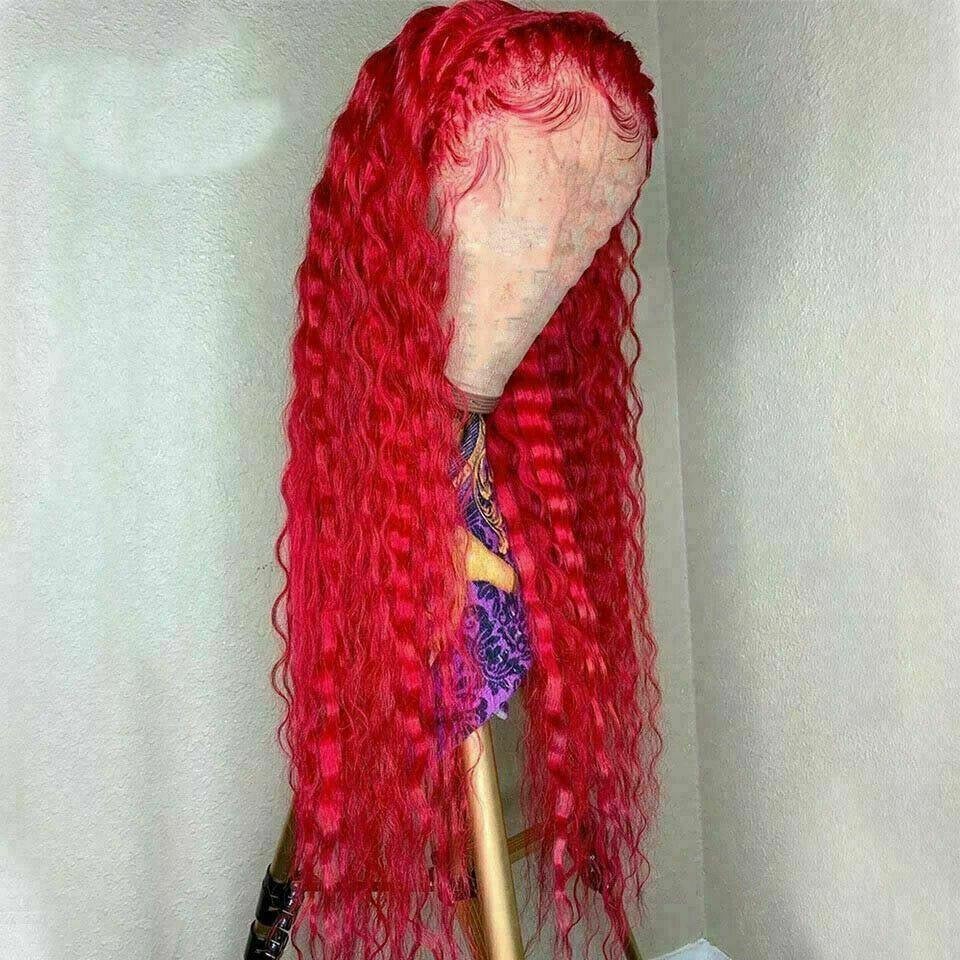 Hot Pink  Money Piece Remy Human Hair Lace Front Wig - UniWigs ® Official  Site